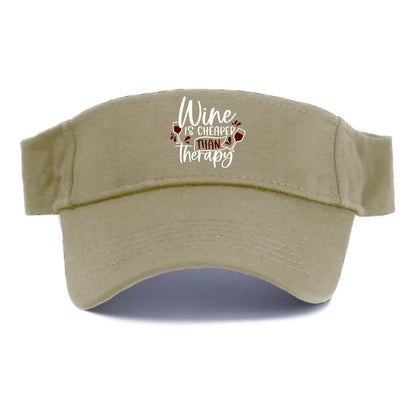 wine is cheaper than therapy Hat