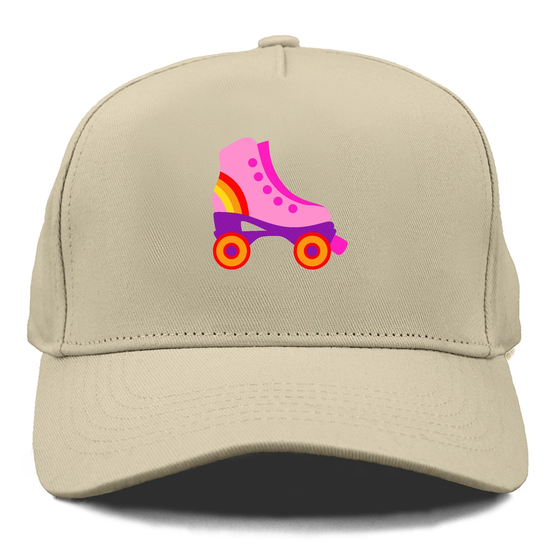 Retro 80s Roller Skate Pink Hat