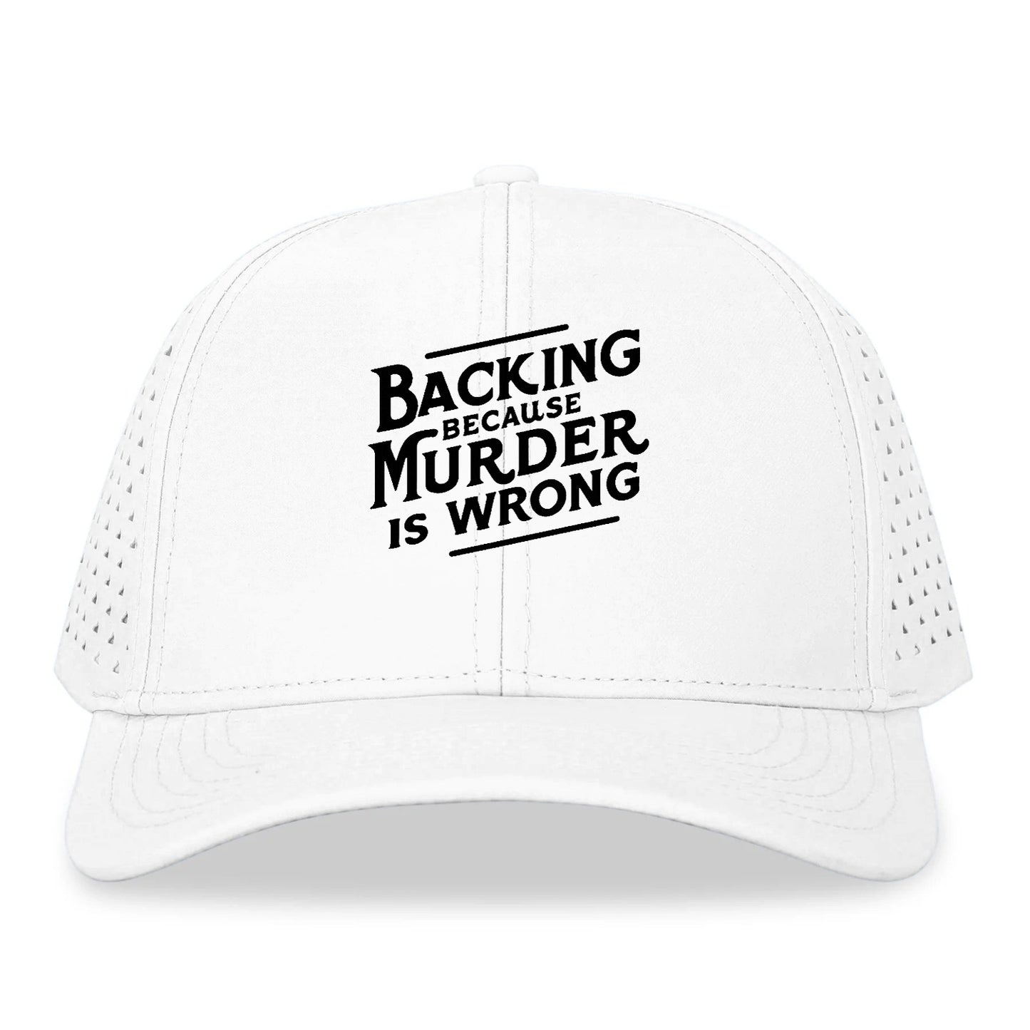 backing because murder is wrong Hat