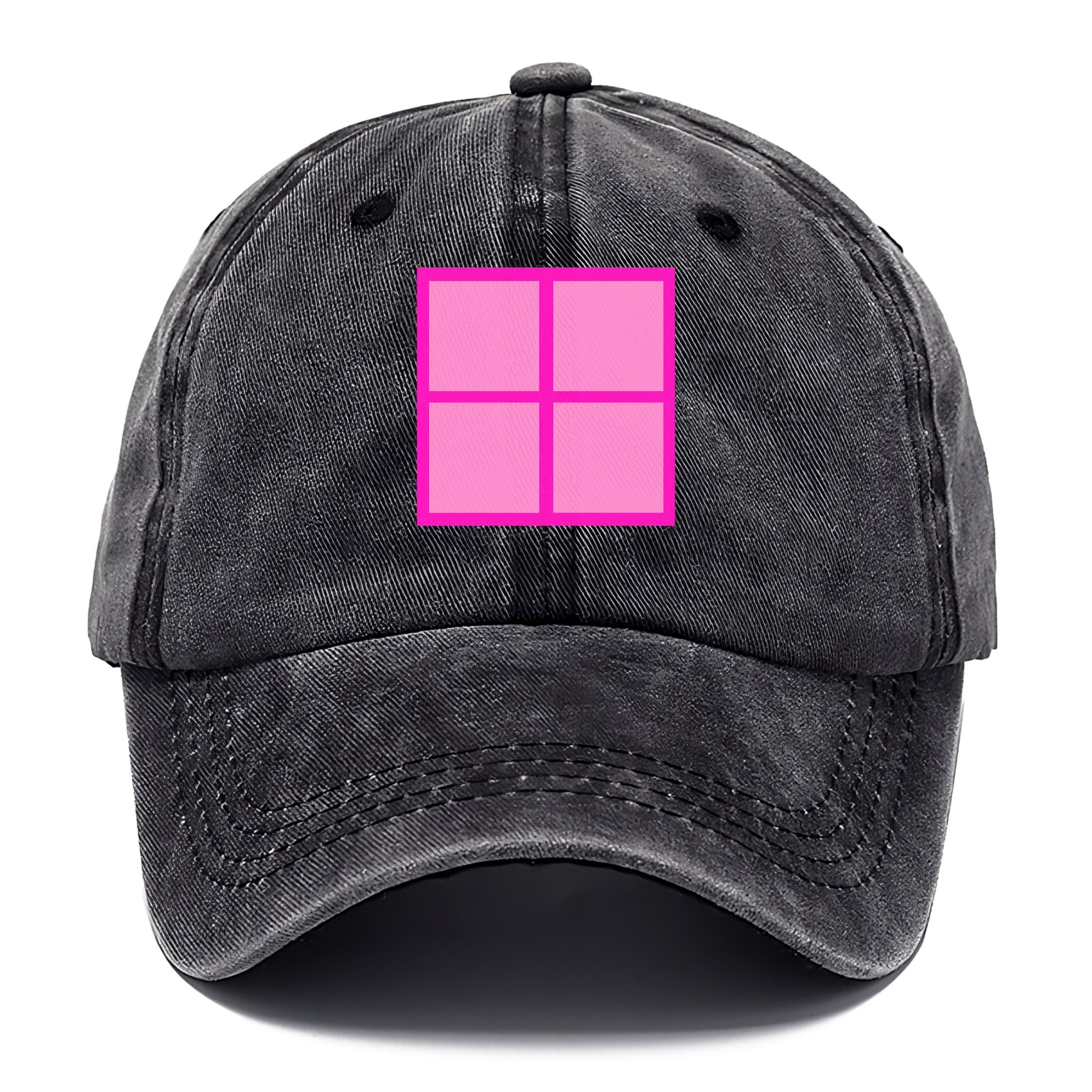 Retro 80s Tetris Blocks Pink Hat