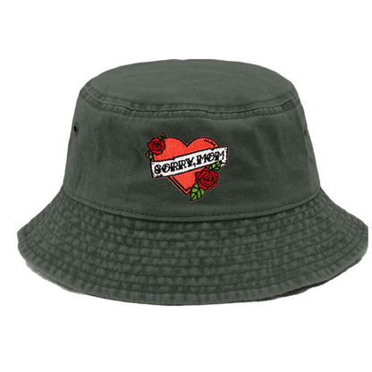 sorry mom heart Hat