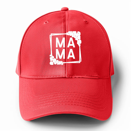 Mama 2 Solid Color Baseball Cap