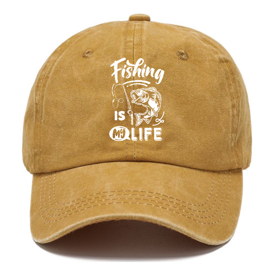 Fishing is my life Hat