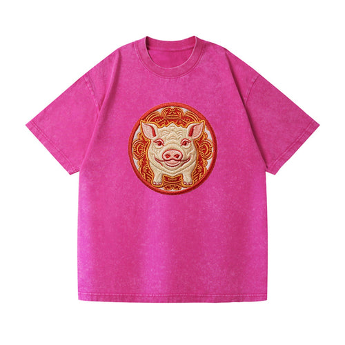 Lucky Pig Vintage T-shirt