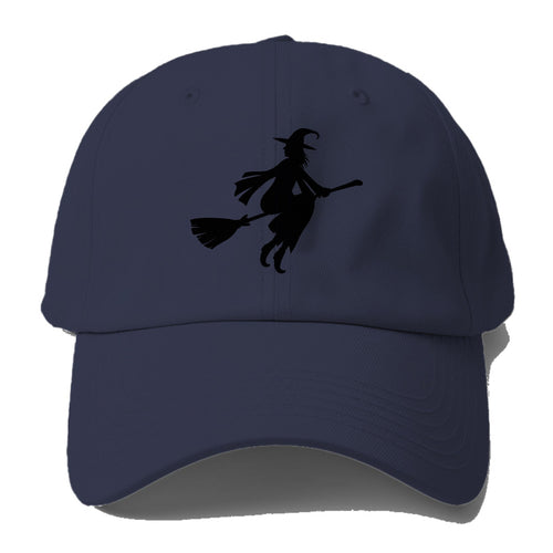 202308151409 Witch On Broom 2 Baseball Cap For Big Heads