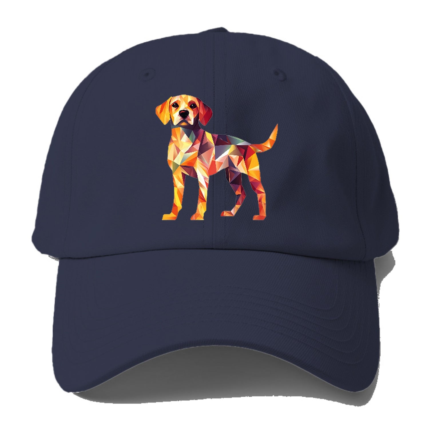 Geometric Dog Standing Hat