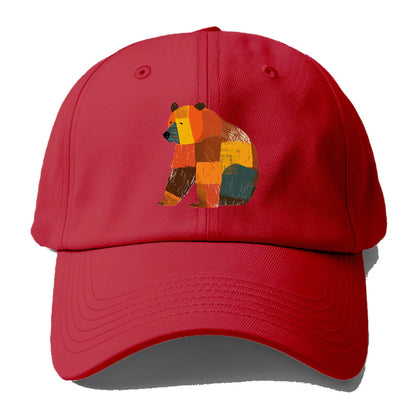 Patchwork Bear Hat