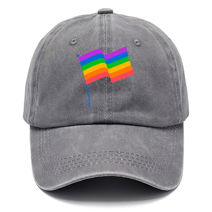  rainbow flag Hat