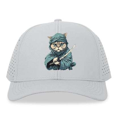 Ninja Cat Fierce Feline Warrior Hat