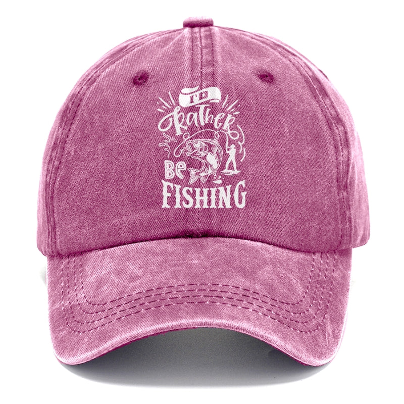 Id rather be fishing Hat