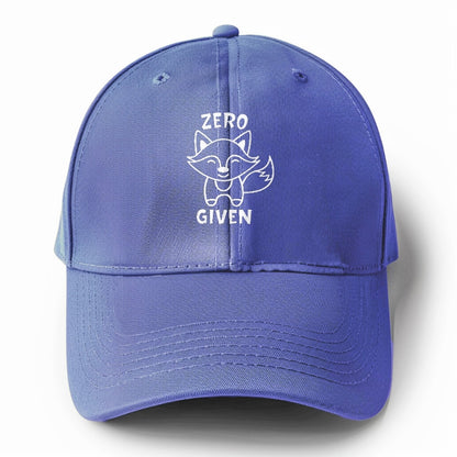 zero fox given 1 Hat