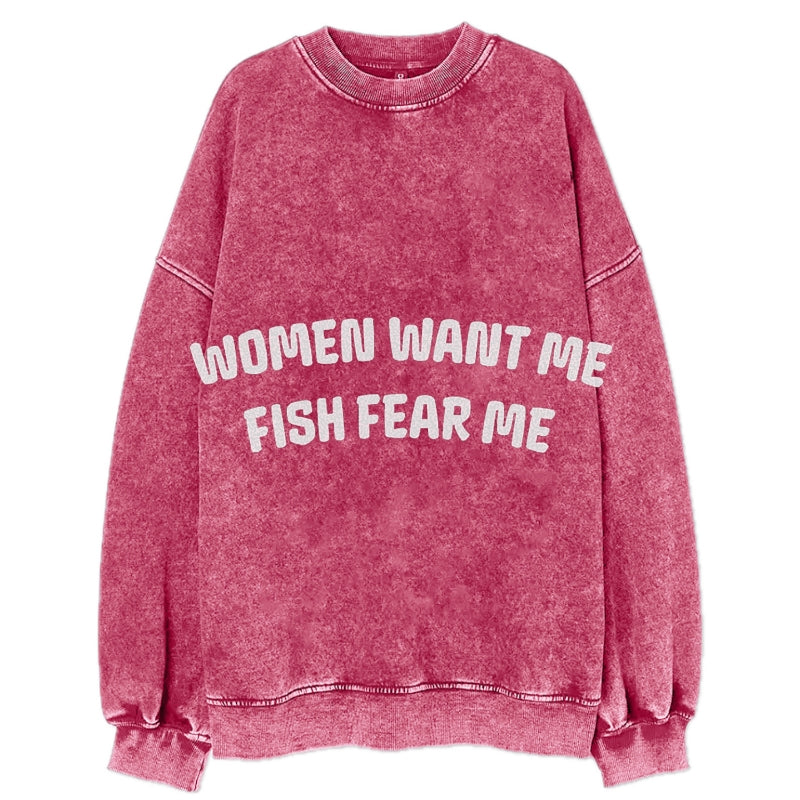 women want me fish fear me Hat