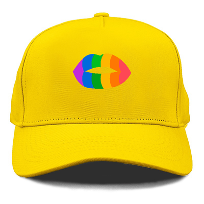 rainbow kiss Hat