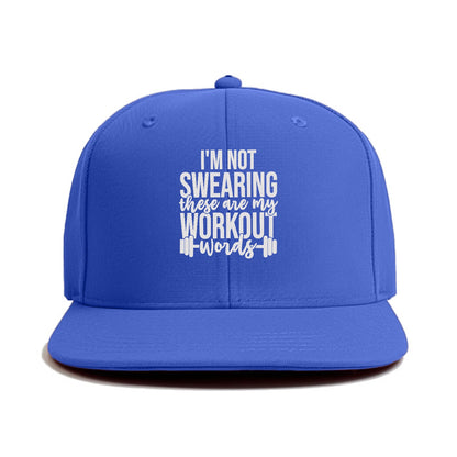 I'm Not Swearing These Are My Workout Words Hat