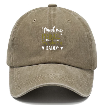 I found my prince his name is daddy Hat