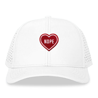 nope heart Hat