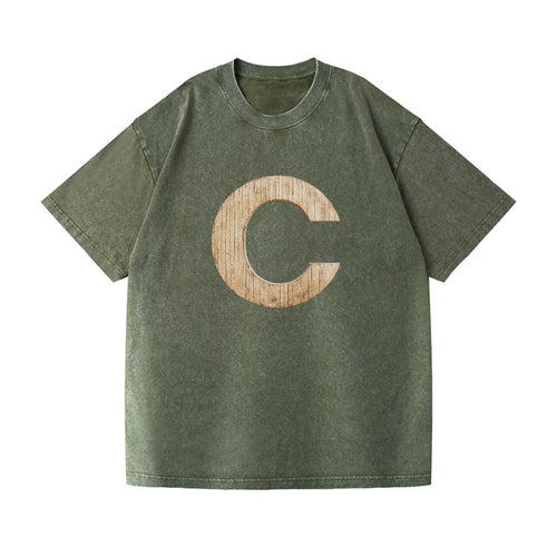 Letter C Vintage T-shirt