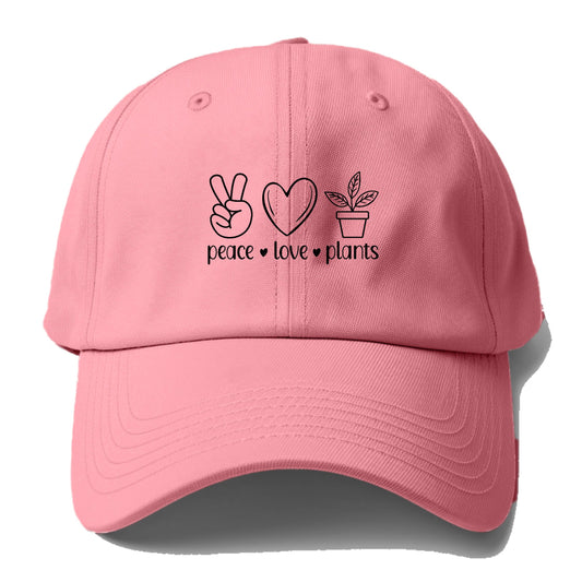 peace love plants Hat
