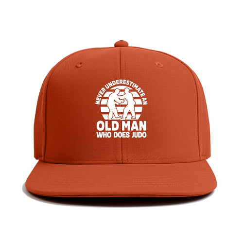 Never Underestimate An Old Man Who Does Judo Classic Snapback