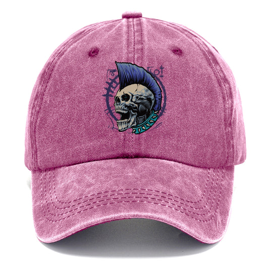 Scream punk skull head Hat