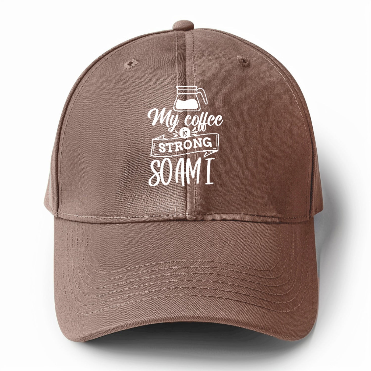 Caffeine Queen: Empowered by Strong Coffee Vibes Hat