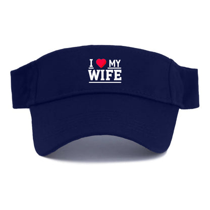 i love my wife Hat