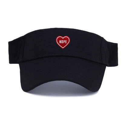 nope heart Hat