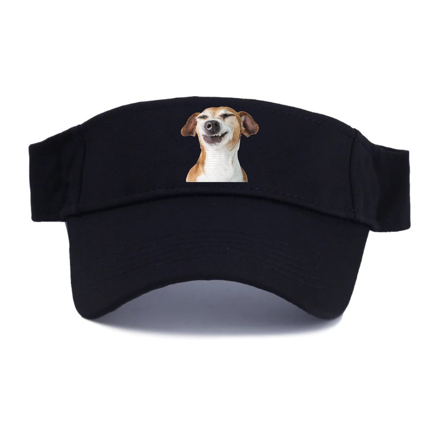 Joyful Jack Russell Terrier with a beaming, toothy smile Hat