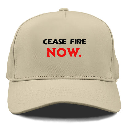 cease fire now Hat