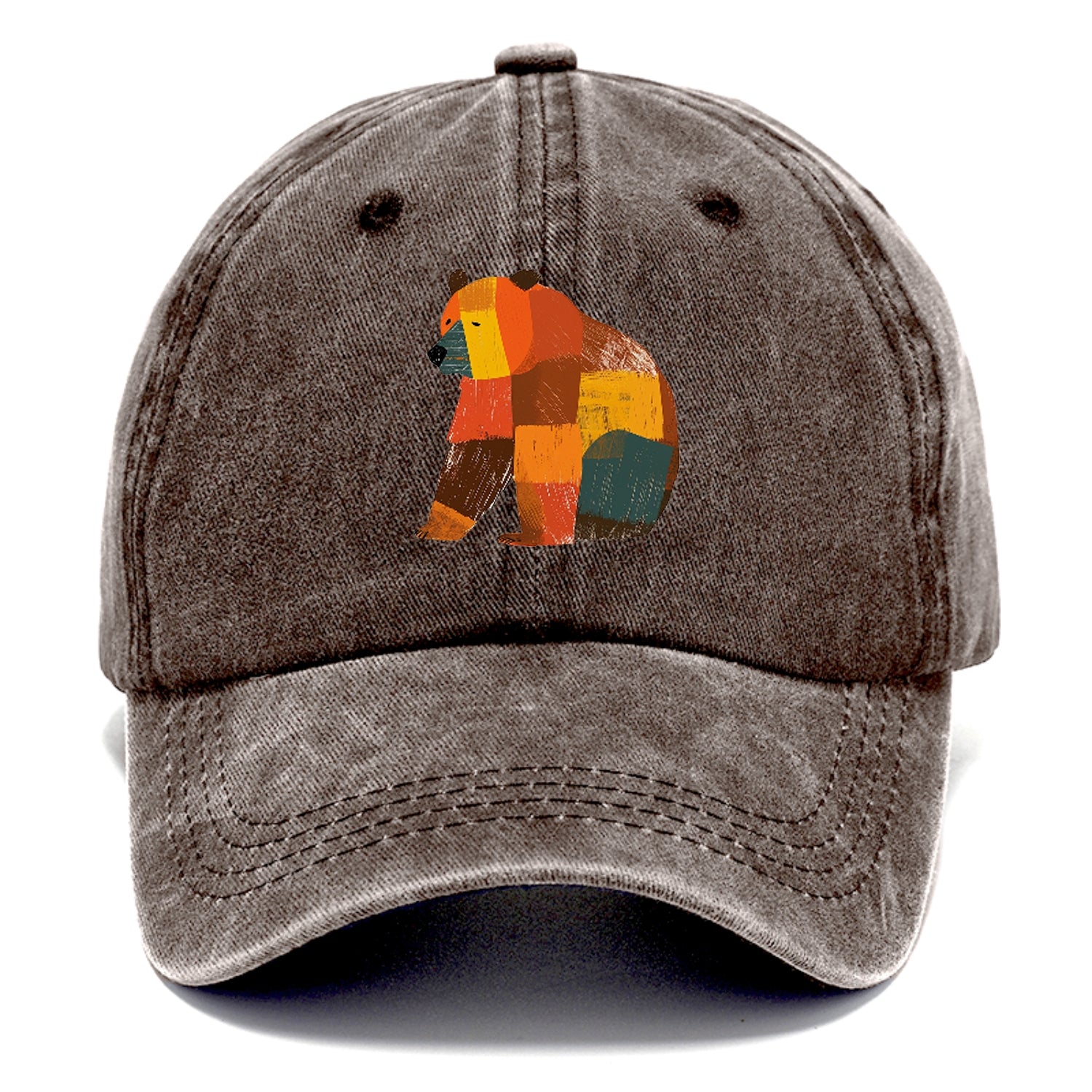 Patchwork Bear Hat