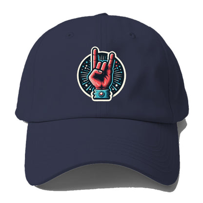 hand horn rock Hat