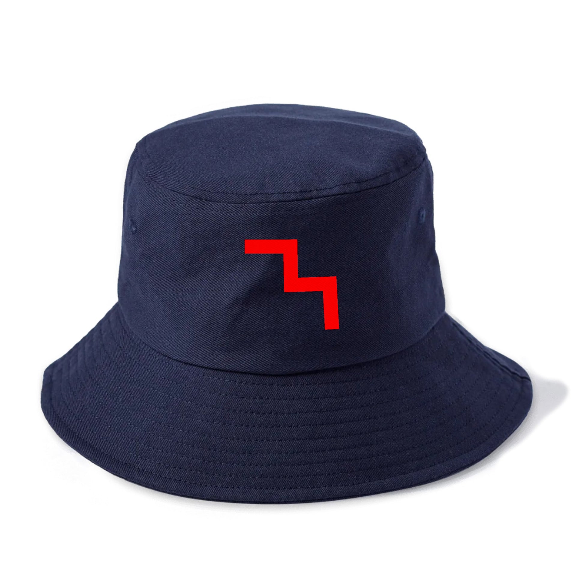 Retro 80s Zig Zag Red Hat