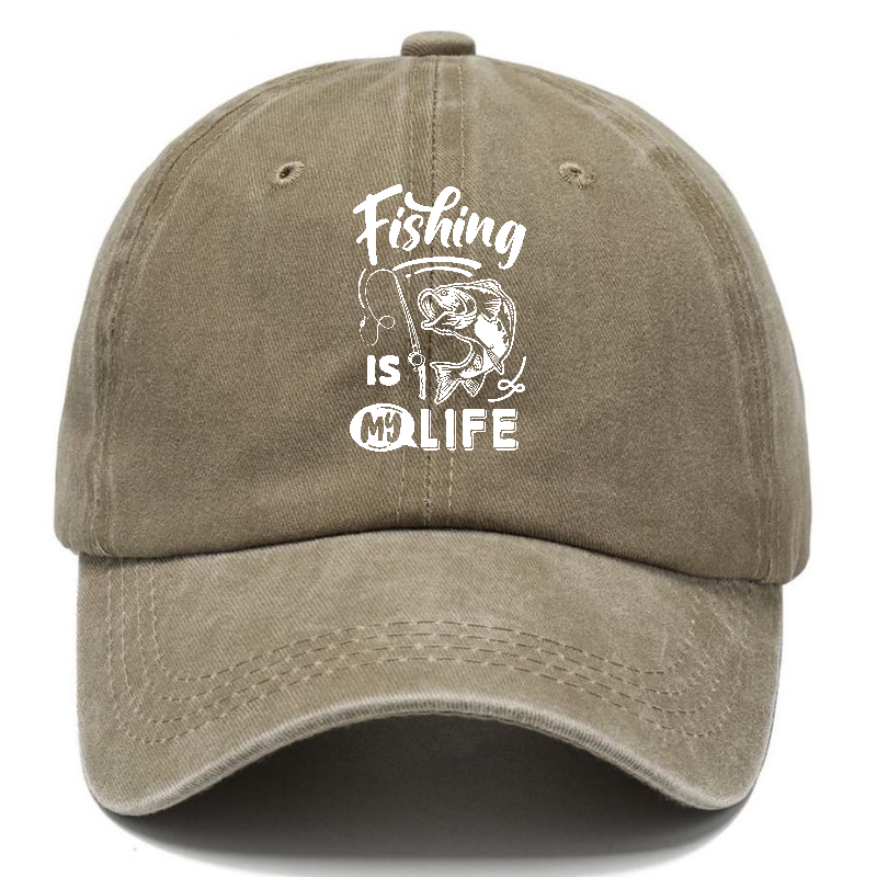 Fishing is my life Hat