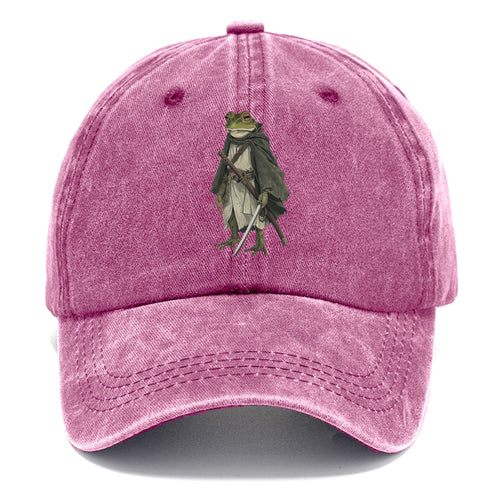 Samurai Frog Warrior Spirit Classic Cap