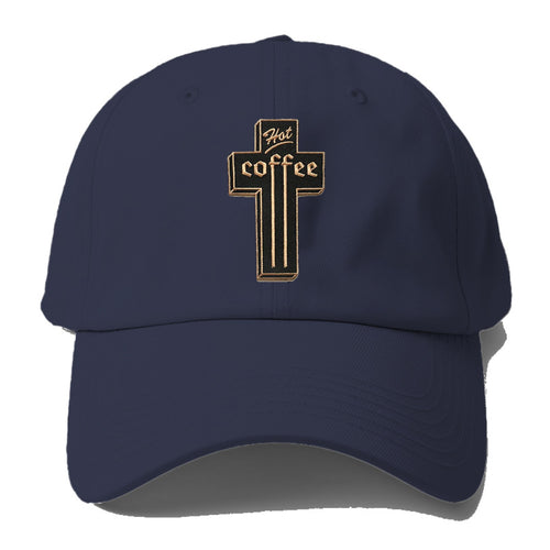 Hot Coffee Baseball Cap For Big Heads