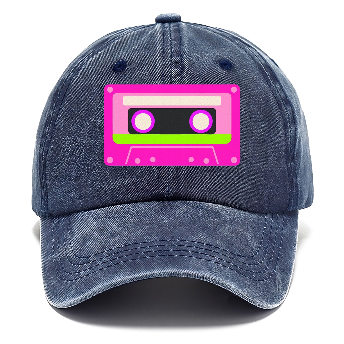 Retro 80s Cassette Pink Hat