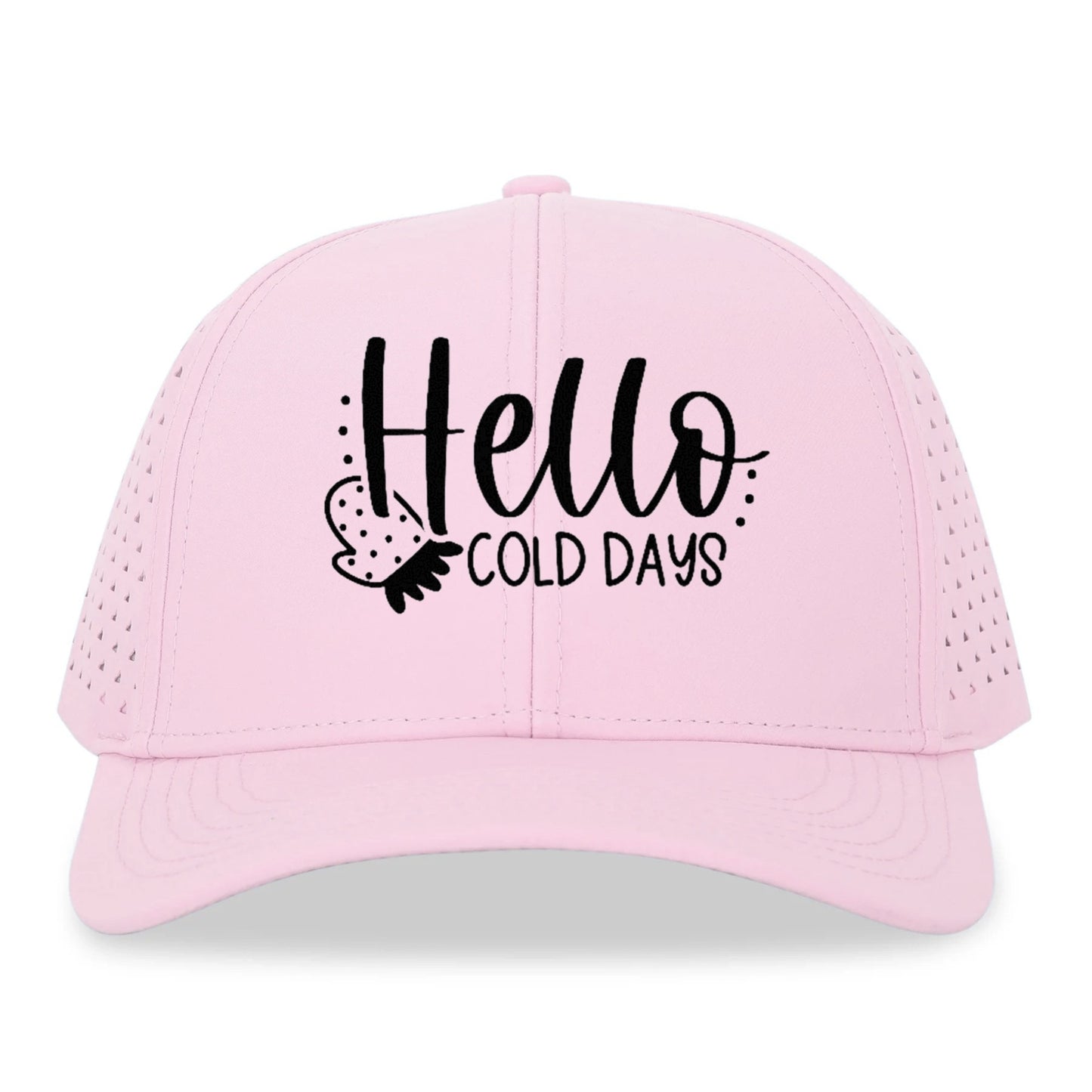 hello cold days Hat