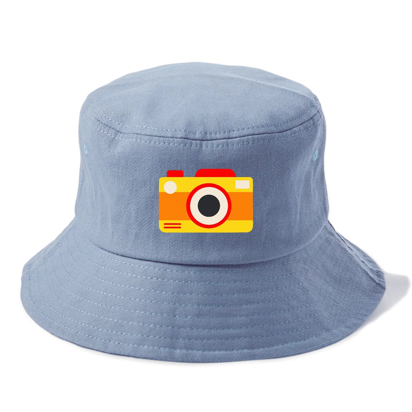 Retro 80s Camera Yellow Hat