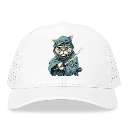 Ninja Cat Fierce Feline Warrior Hat