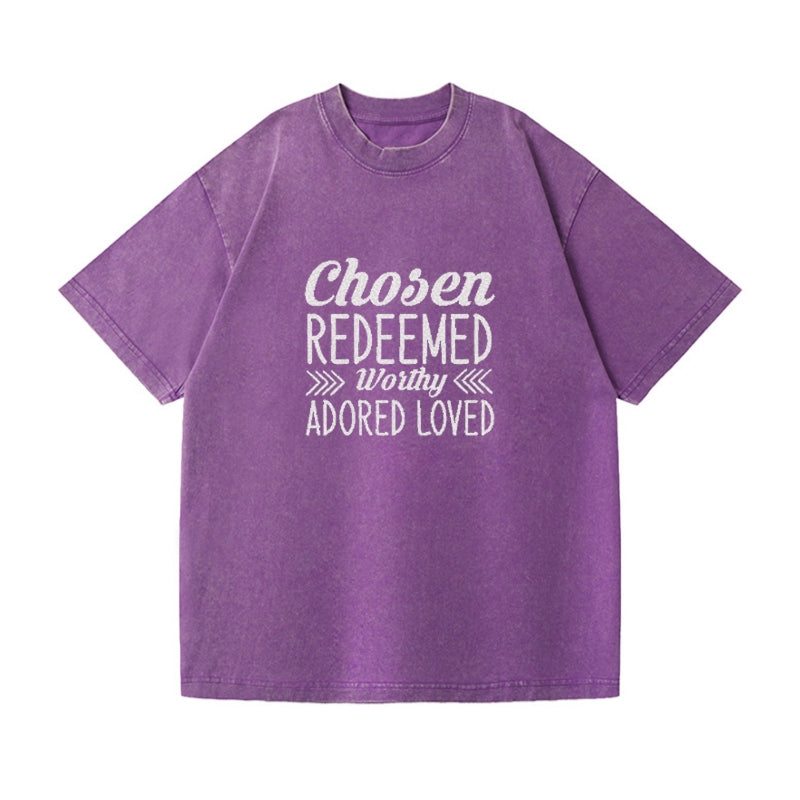 Chosen redeemed worthy adored loved Hat