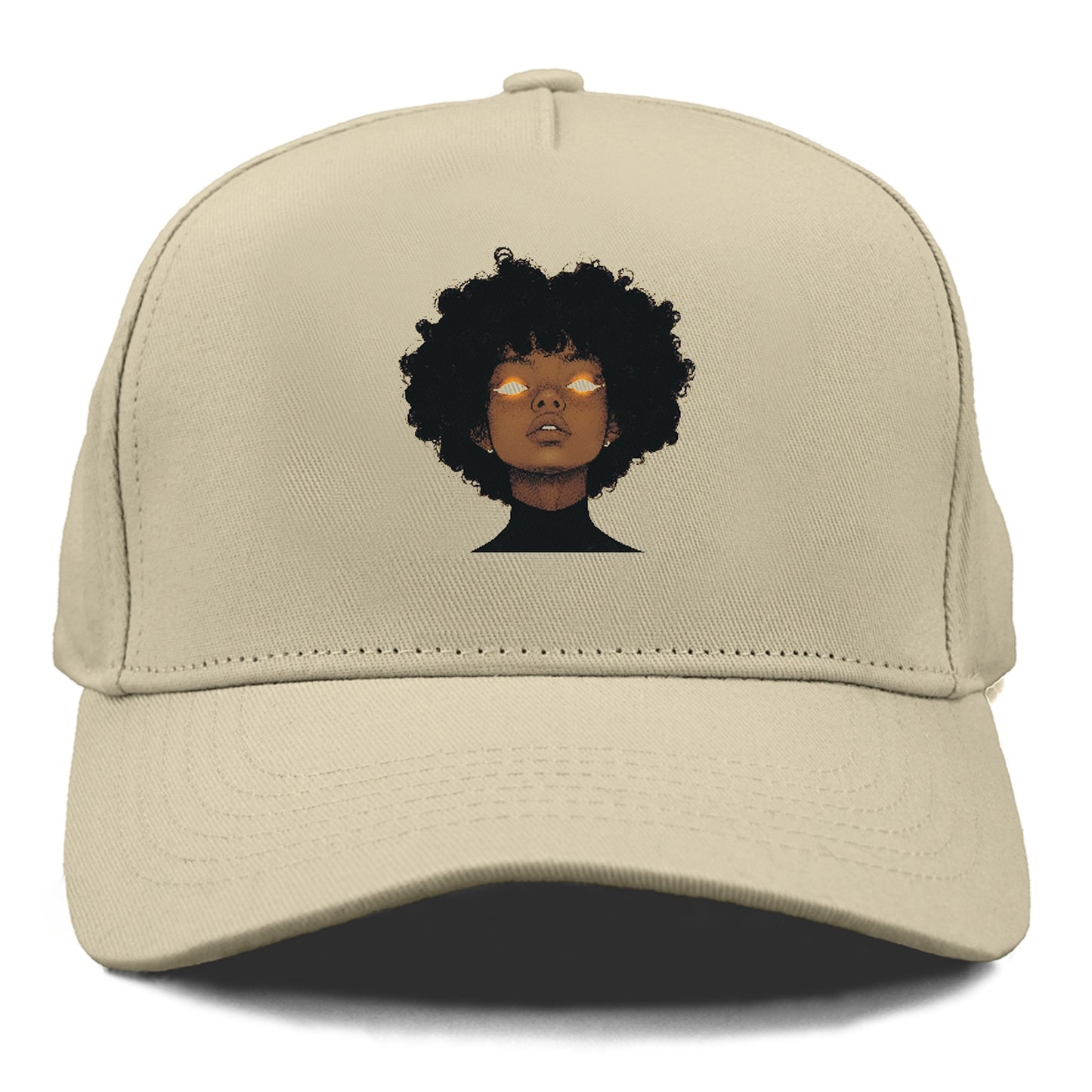 Ethereal Glow Mystical Afro Hat