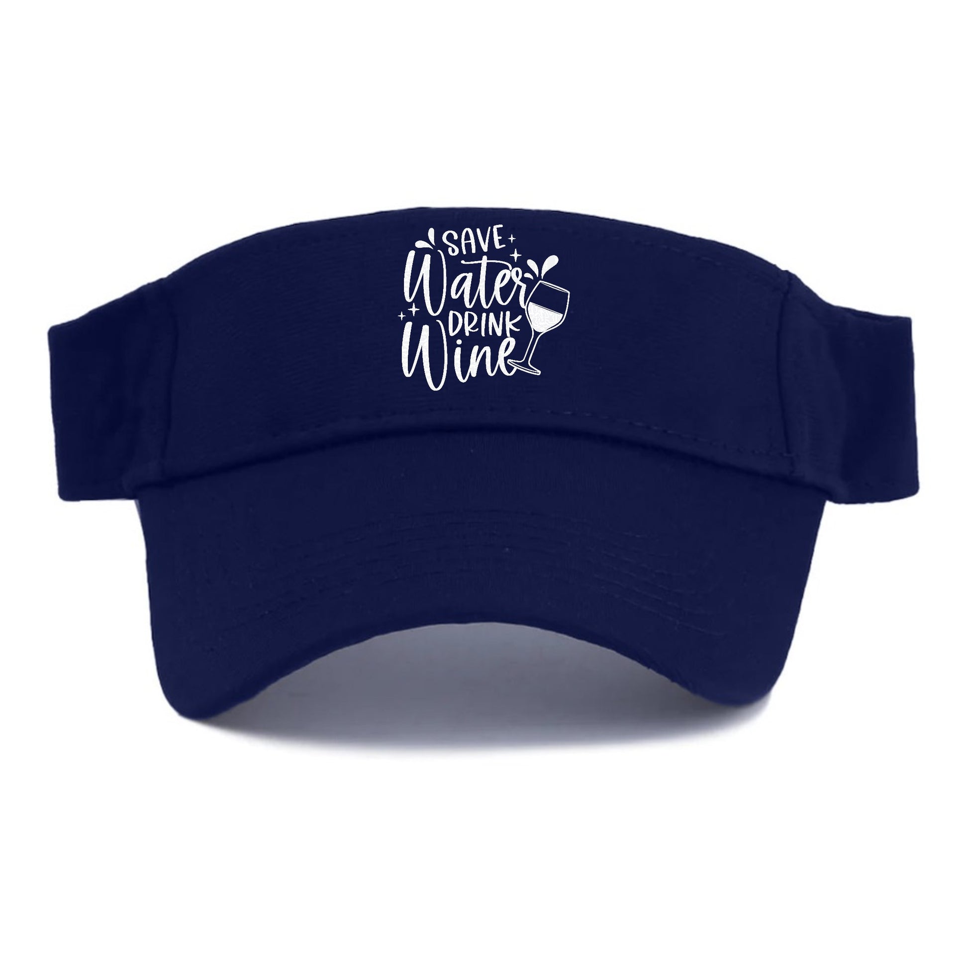 save water drink wine Hat