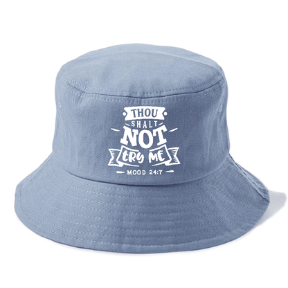 Thou Shalt not try me  Hat
