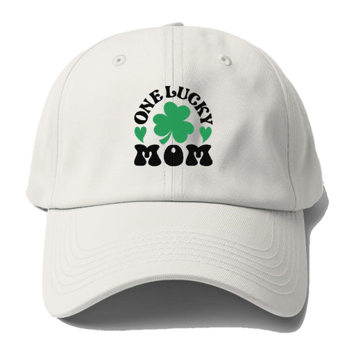 One Lucky Mom Baseball Cap