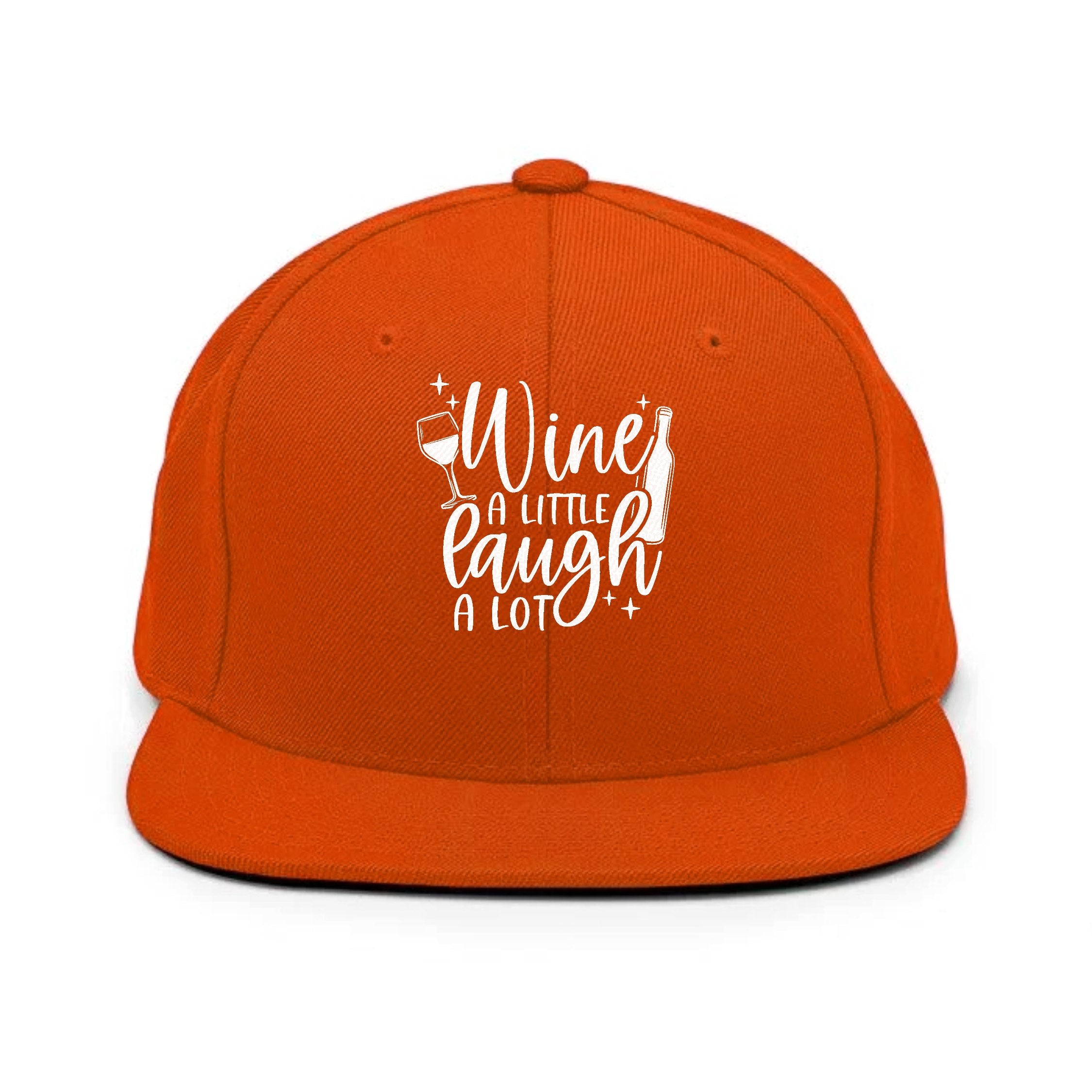 Wine A Little Laugh A Lot Classic Snapback – Pandaize