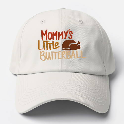 Mommy's Little Butterball Baseball Cap