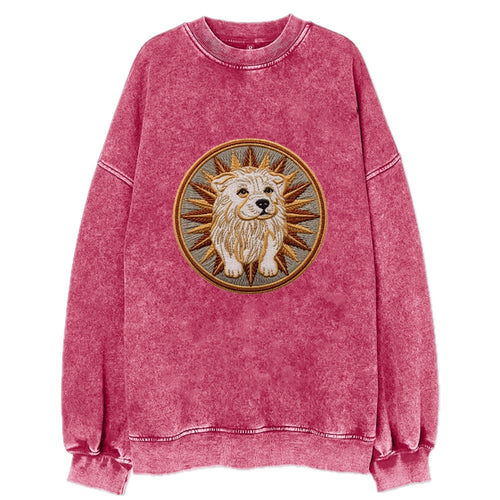 I Love The Dog Vintage Sweatshirt