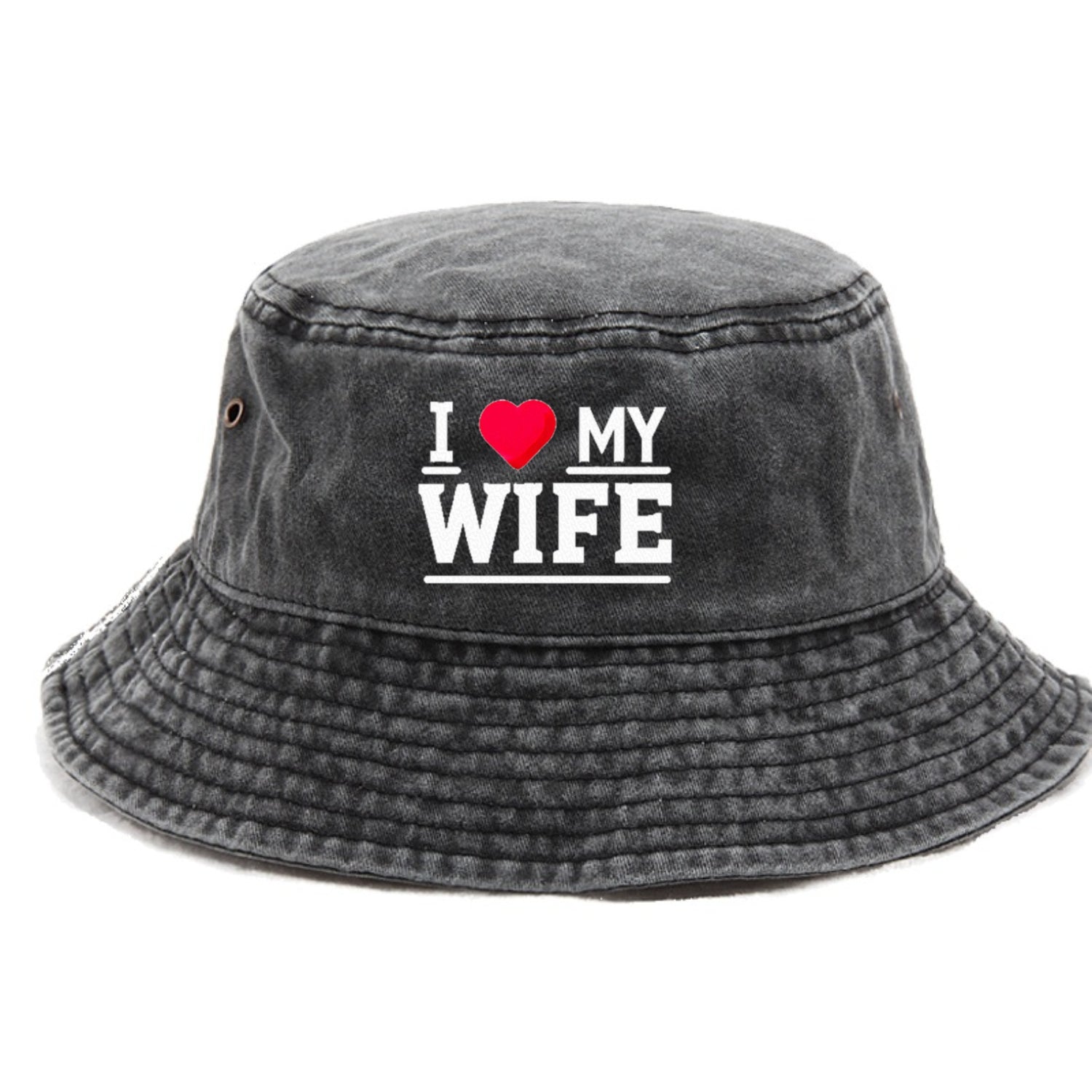 i love my wife Hat