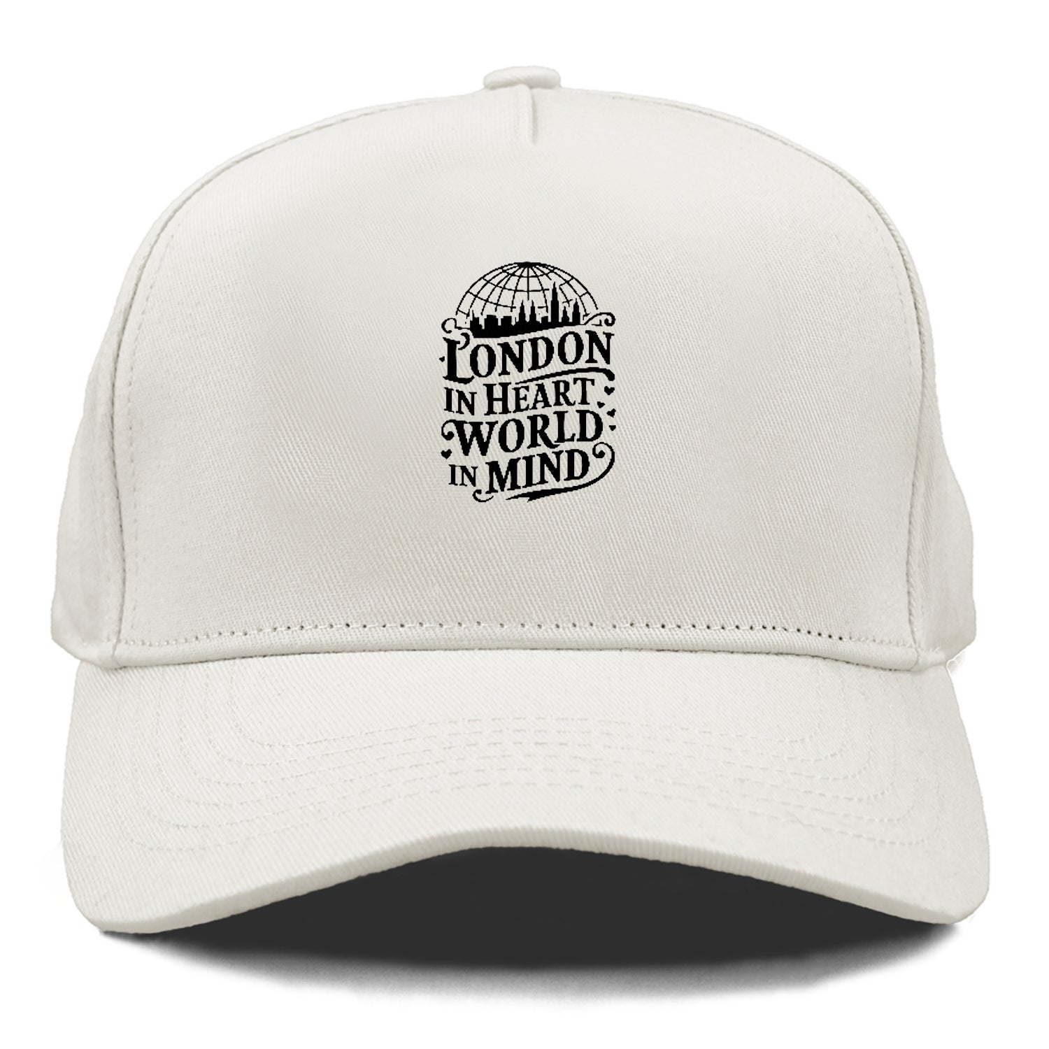 london in heart world in mind Hat