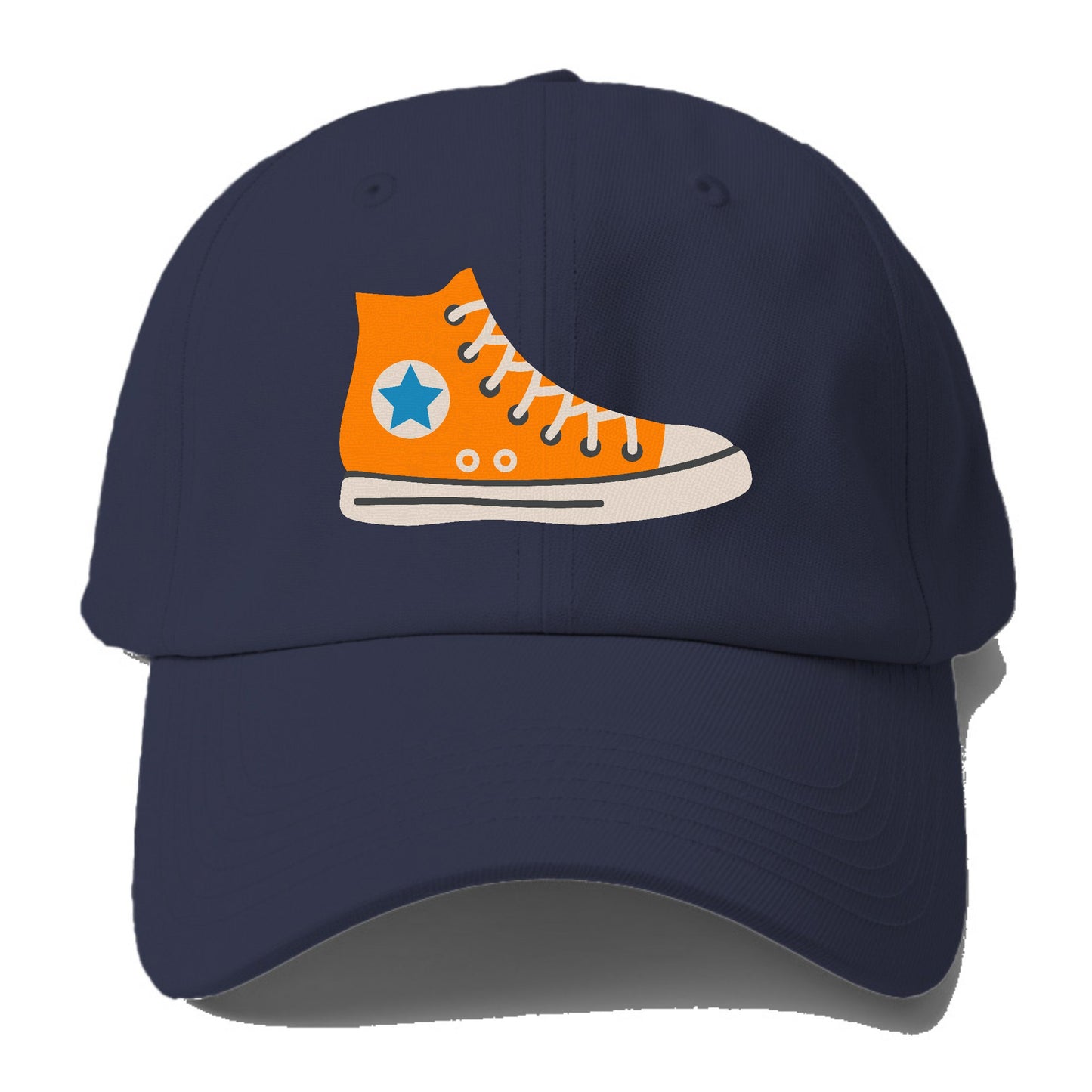 Retro 80s Converse Shoe Orange Hat